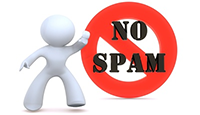NO SPAM!